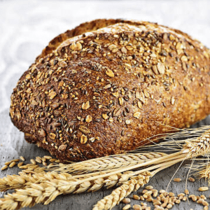 wheat bread with multigrain seeds